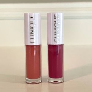 NEW Clinique mini lip gloss duo.
